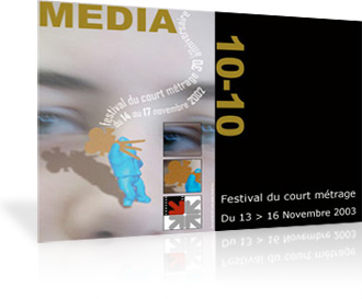 Capture d'cran du site 'Mdia 10-10' dvelopp par Koch Grgory
